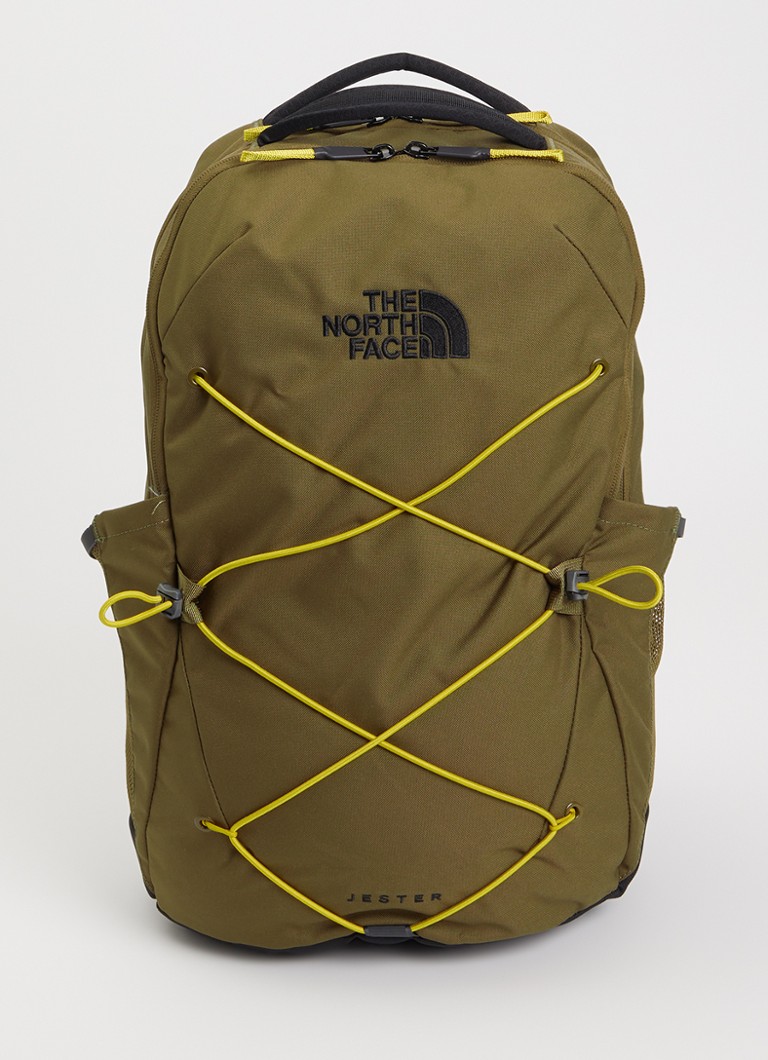 The North Face Jester 28L rugzak met 16 inch laptopvak Khaki - Deal