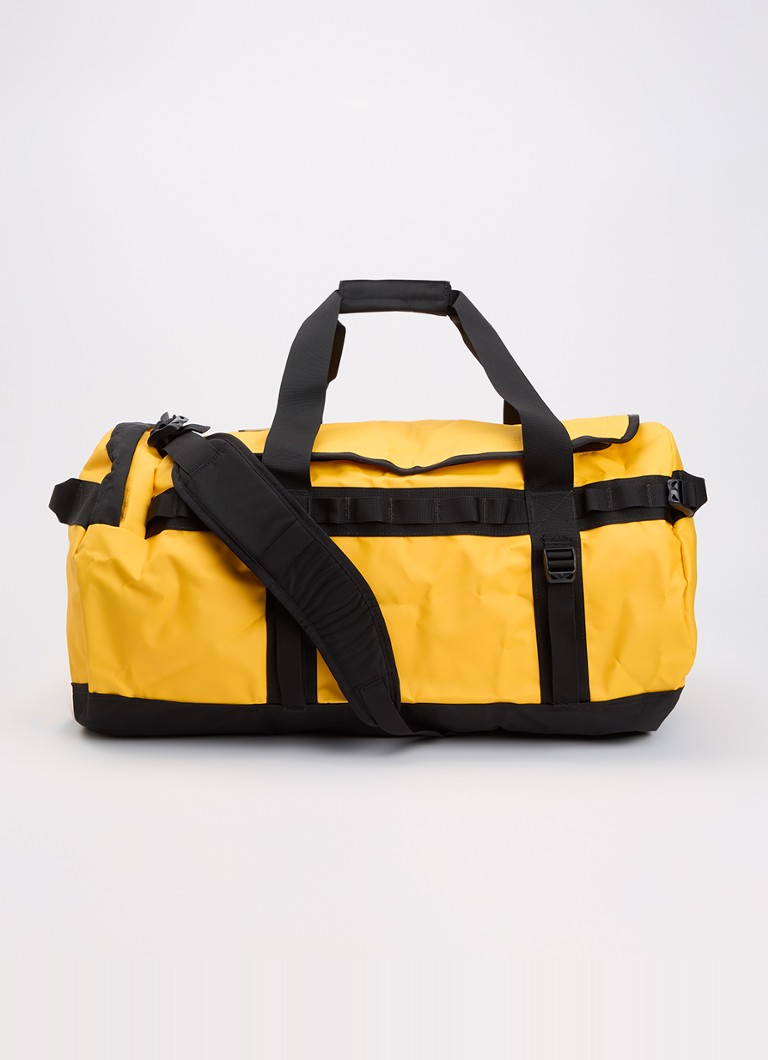 The North Face Base Camp Duffel M weekendtas met verstelbare schouderriem Geel - Deal