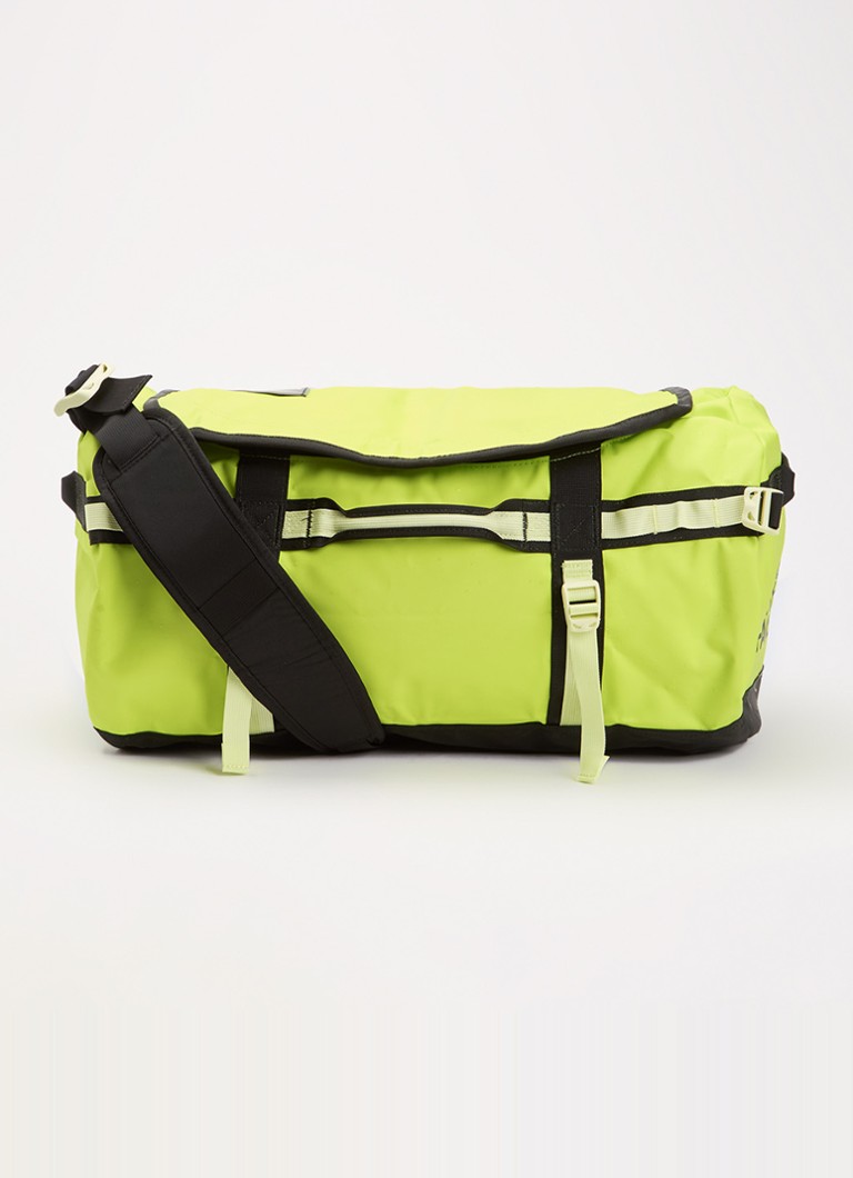 The North Face Base Camp Duffel S weekendtas met verstelbare schouderriem Lime - Deal