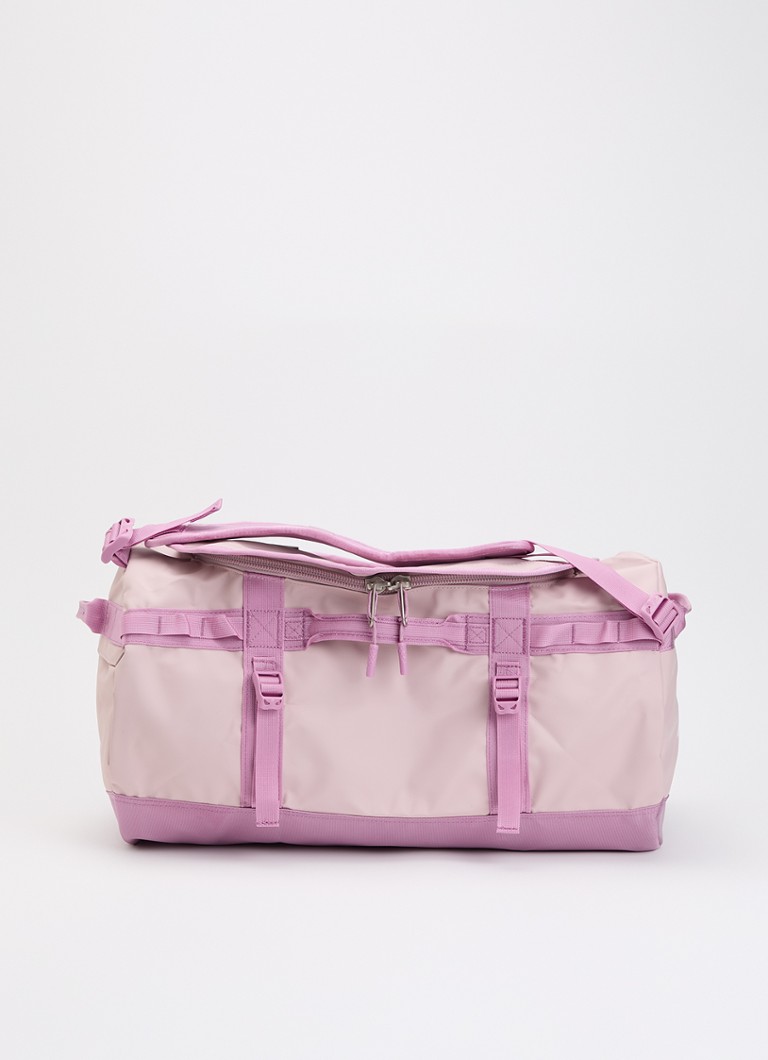 The North Face Base Camp Duffel S weekendtas met verstelbare schouderriem Roze - Deal