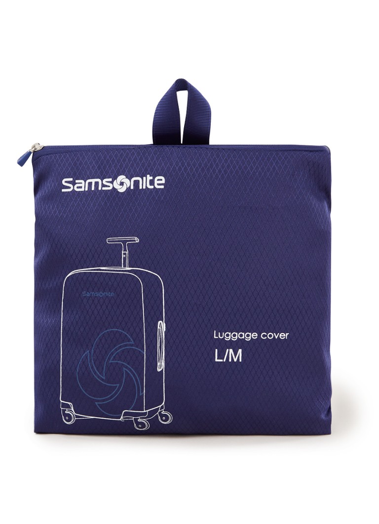 Samsonite Kofferhoes L/M spinner 65/75 cm Royalblauw - Deal