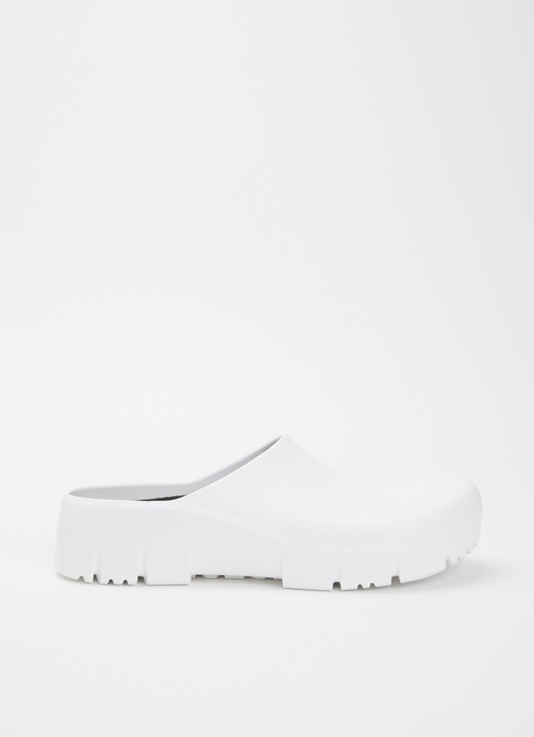 Birkenstock Heren Super Birki 2.0 muiltje van rubber in de kleur Wit, maat: 45