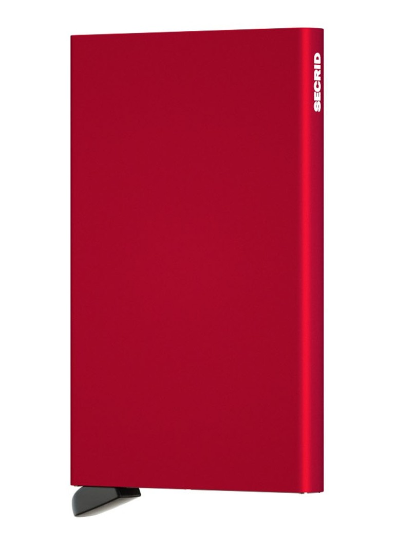 Secrid Cardprotector pasjeshouder van aluminium Steenrood - Deal