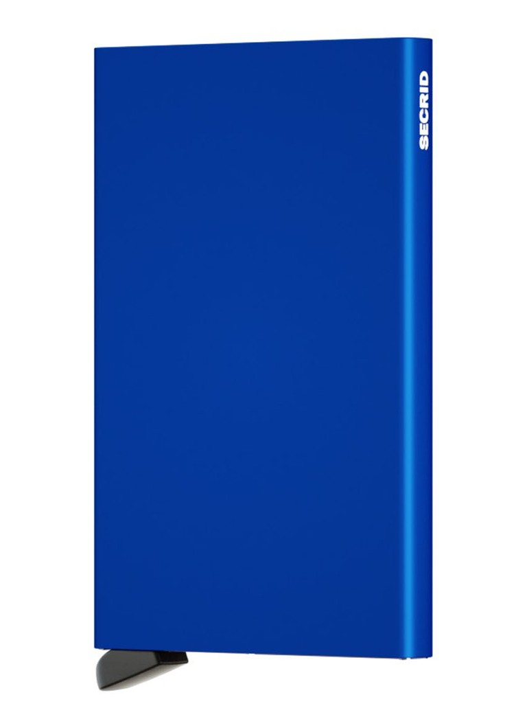 Secrid Cardprotector pasjeshouder van aluminium Blauw - Deal