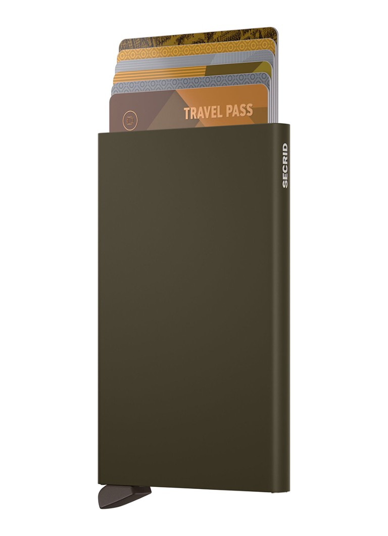 Secrid Cardprotector pasjeshouder van aluminium Bruin - Deal