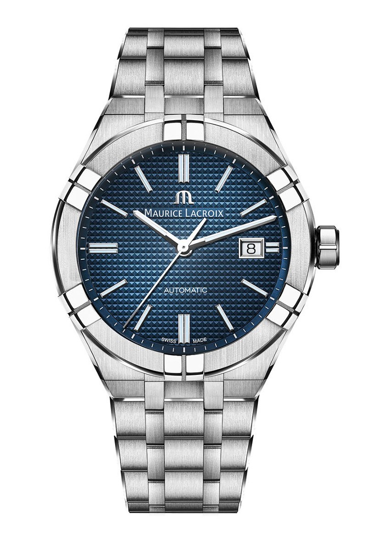 Maurice Lacroix Heren Aikon Automatic horloge AI6008-SS002-430-1 in de kleur Zilver, maat: geen maat