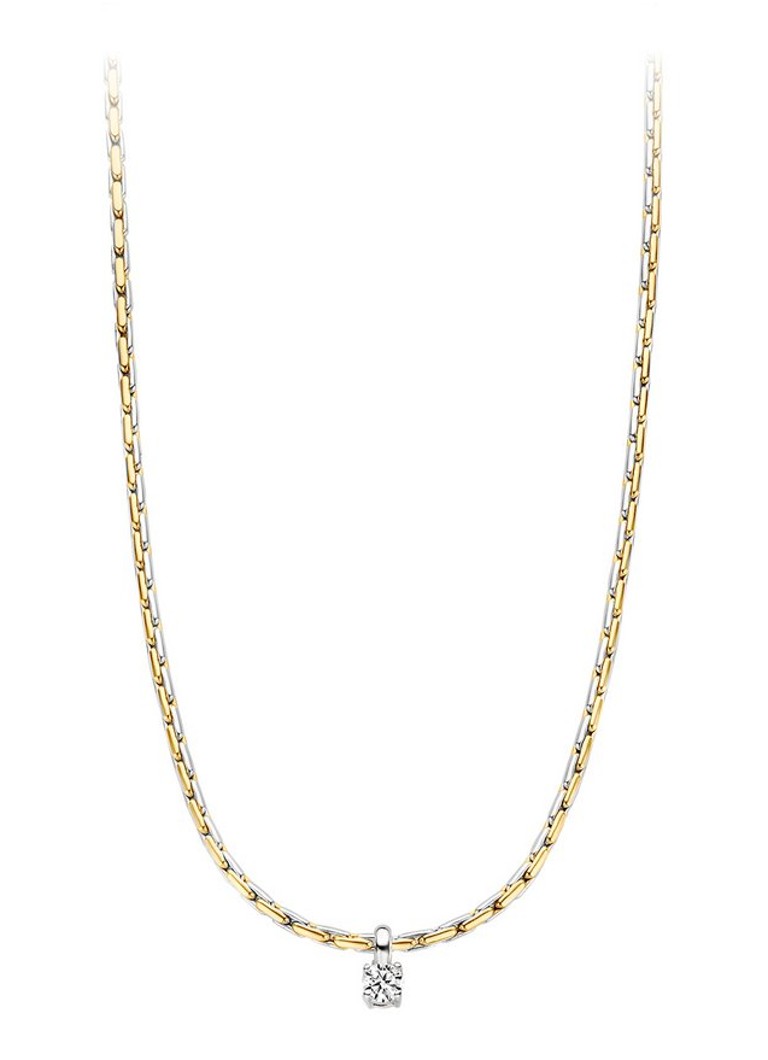 Blush Dames Ketting van 14 karaat geelgoud met zirkonia 3053BZI in de kleur Goud