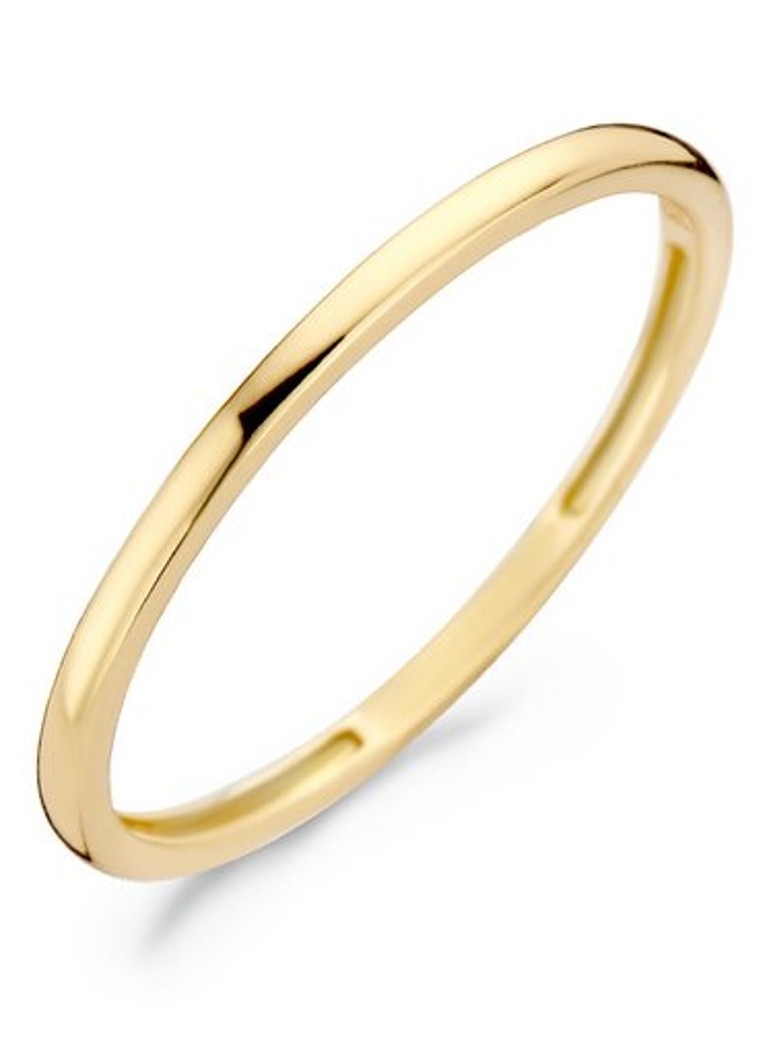 Blush Dames Ring van 14 karaat geelgoud 1197YGO in de kleur Geelgoud