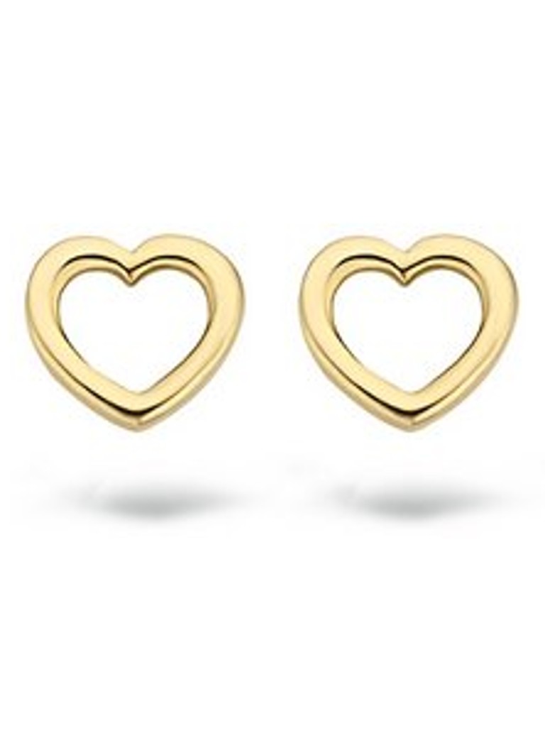 Blush Dames Oorknopjes van 14 karaat geelgoud 7246YGO in de kleur Goud