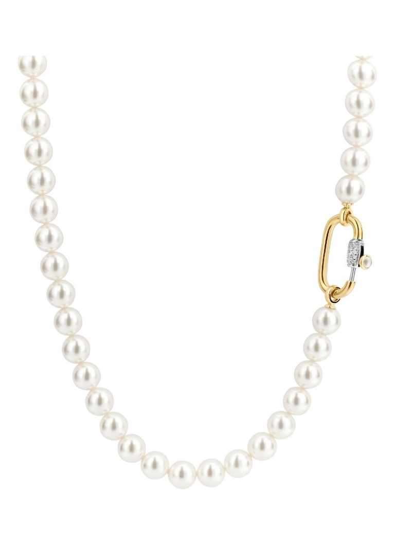 TI SENTO - Milano Dames Ketting met kleursteen 3967PW in de kleur Parelmoer
