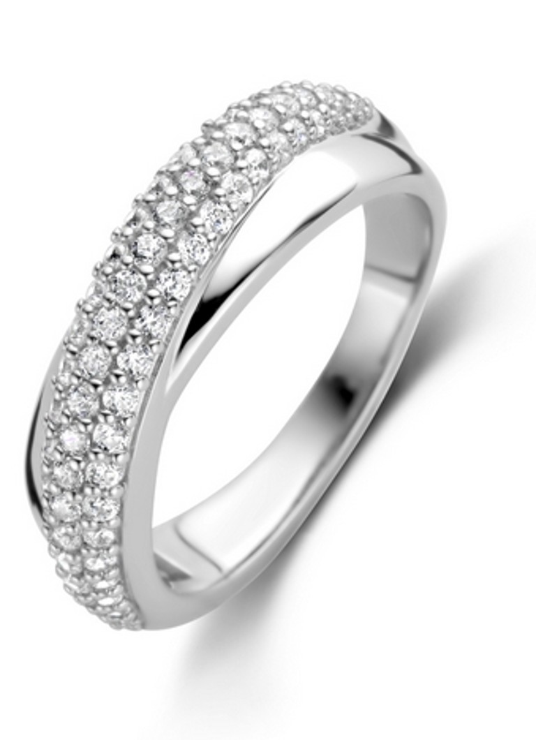 TI SENTO - Milano Dames Ring van zilver 12281ZI in de kleur Zilver