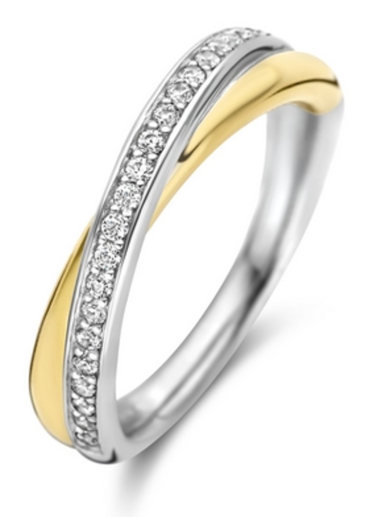 TI SENTO - Milano Dames Ring verguld 1953ZY in de kleur Goud