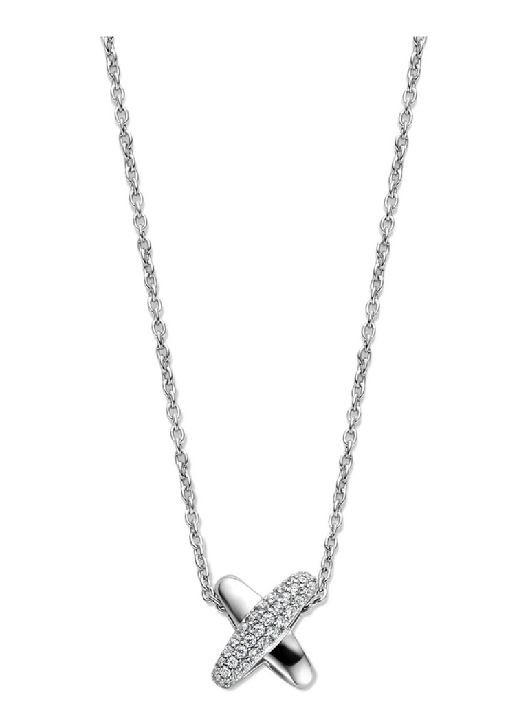 TI SENTO - Milano Dames Ketting van zilver 34003ZI in de kleur Zilver