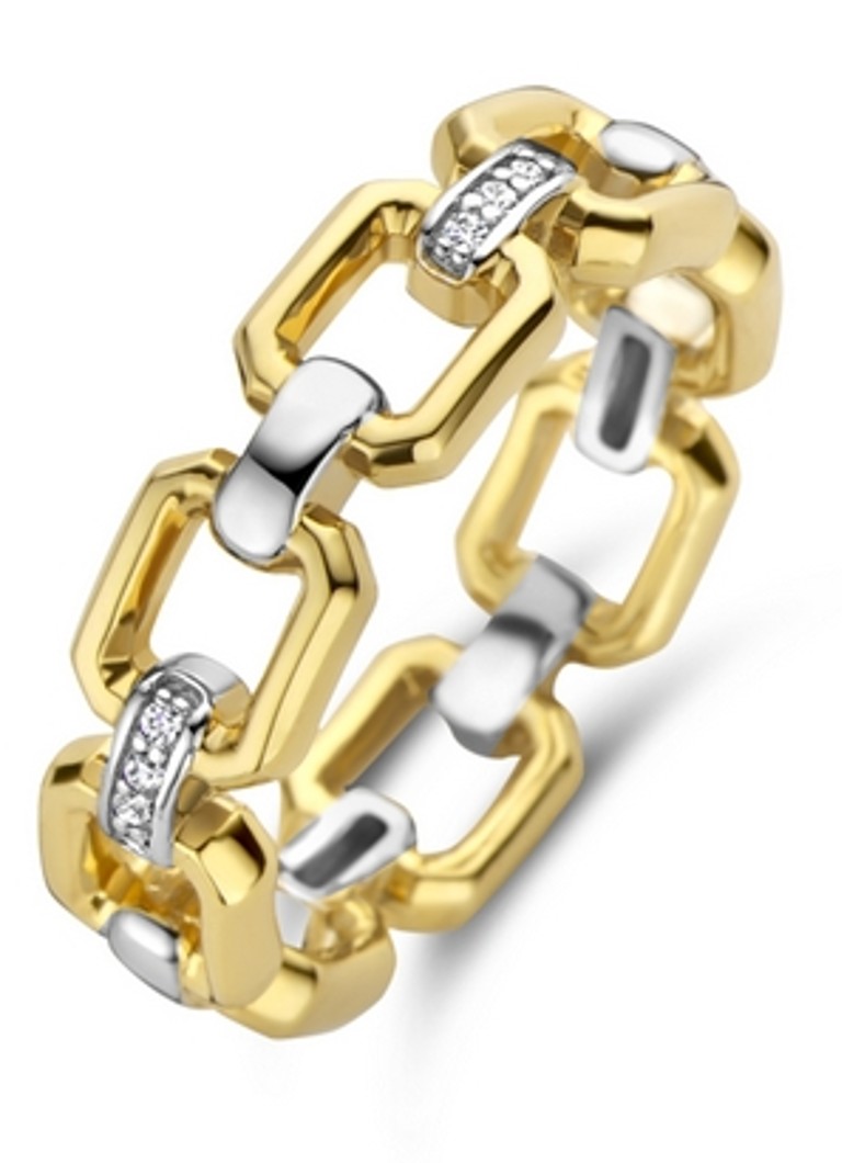 TI SENTO - Milano Dames Ring verguld 12292ZY in de kleur Goud
