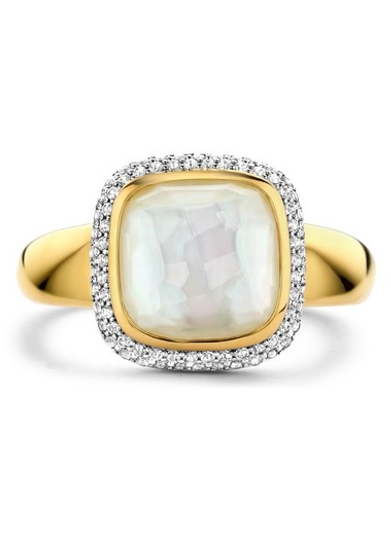 TI SENTO - Milano Dames Ring verguld 12330MW in de kleur Goud