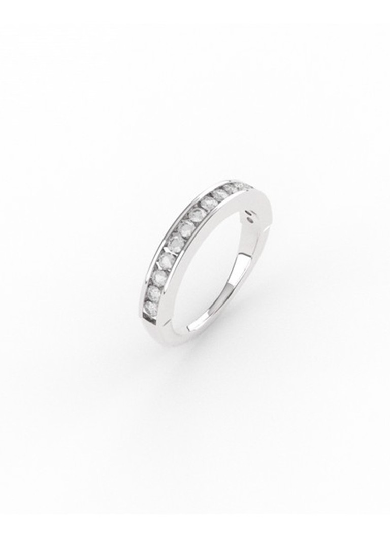 TI SENTO - Milano Dames Ring van zilver met zirkonia 12336ZI in de kleur Zilver