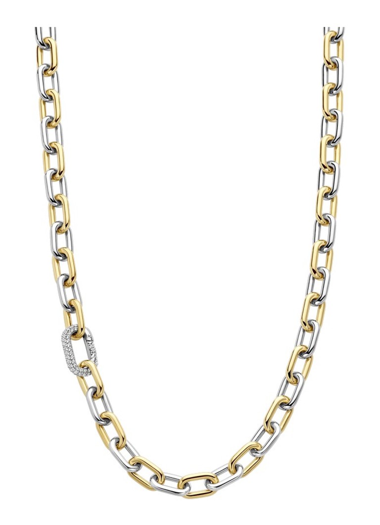 TI SENTO - Milano Dames Ketting verguld 34065ZY in de kleur Goud