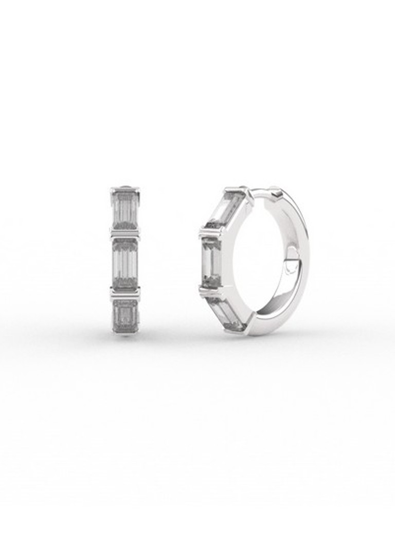 TI SENTO - Milano Dames Oorringen van zilver 7973ZI in de kleur Zilver