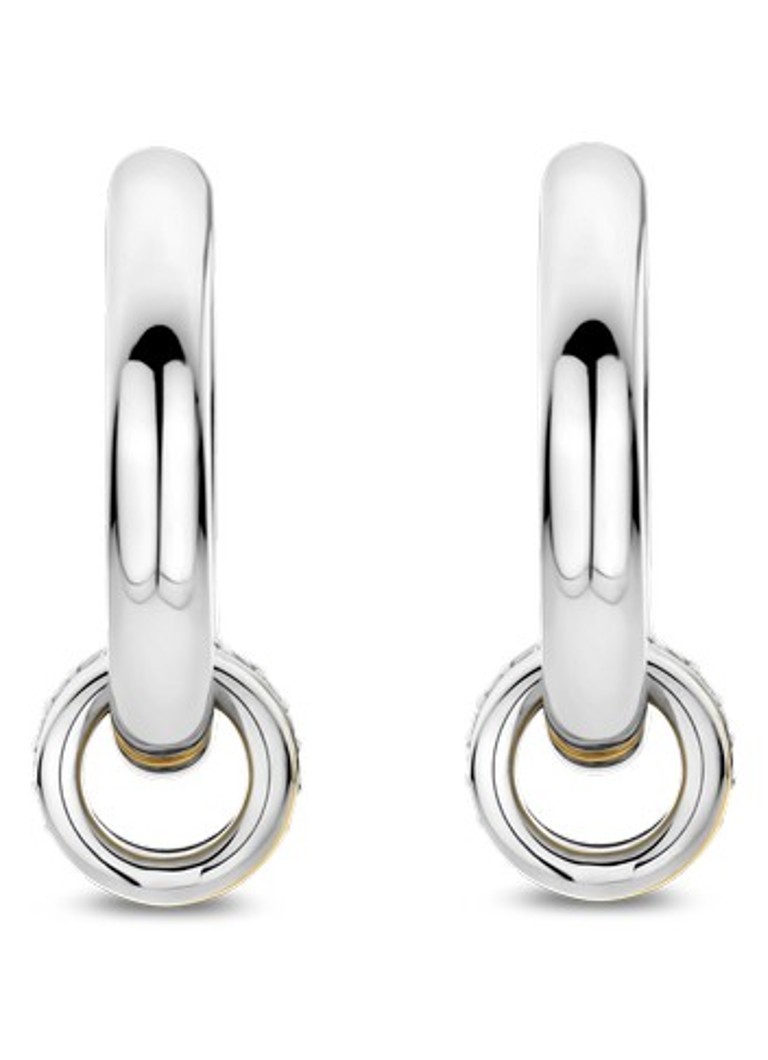 TI SENTO - Milano Dames Oorringen 7981ZY in de kleur Zilver