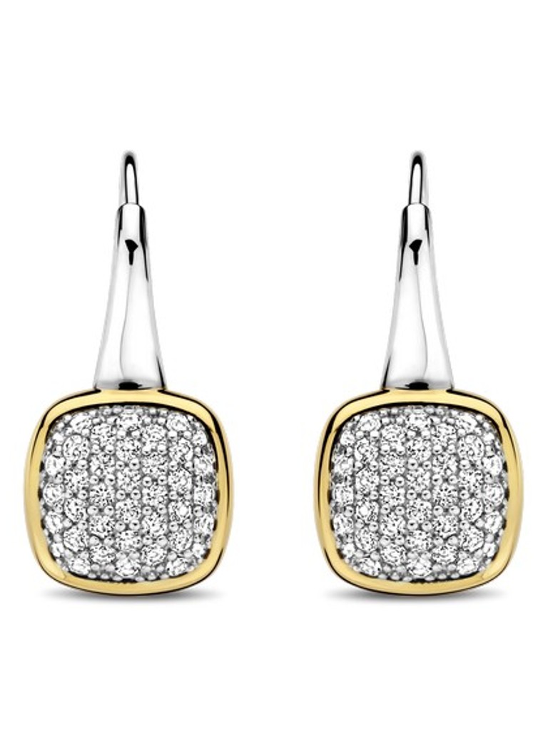 TI SENTO - Milano Dames Oorhangers verguld 7991ZY in de kleur Goud