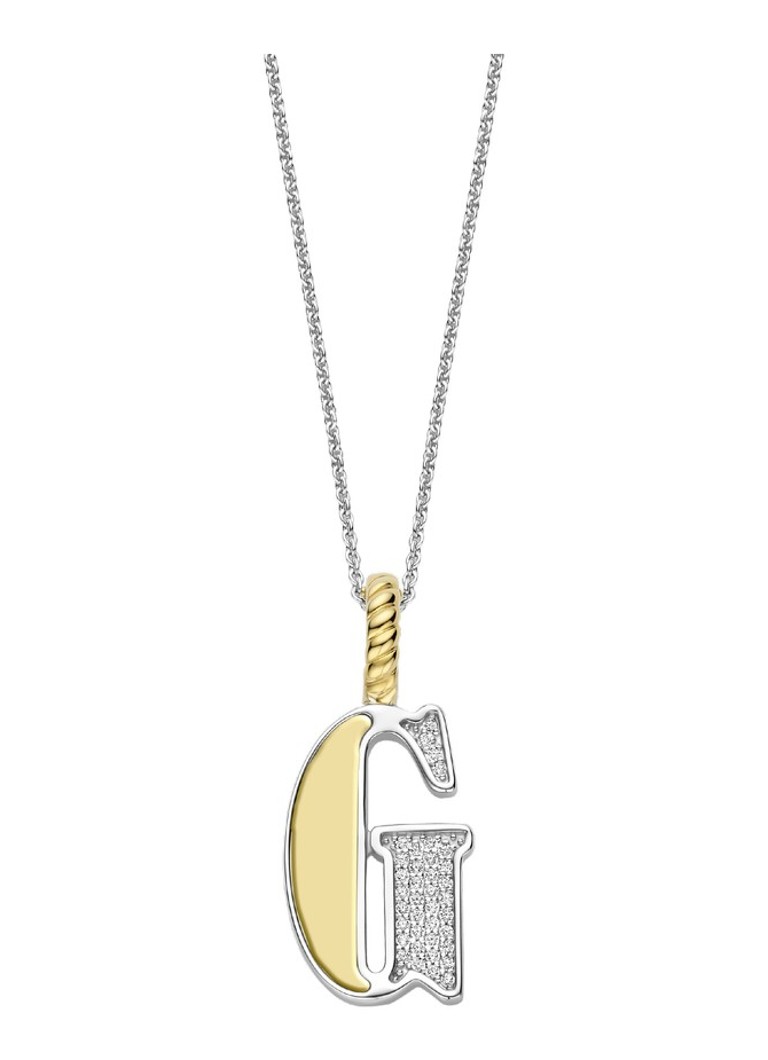 TI SENTO - Milano Dames Hanger verguld 6840ZY_G in de kleur Goud
