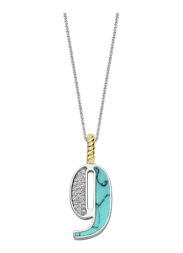 TI SENTO - Milano Dames Hanger van zilver 6841TQ_9 in de kleur Zilver