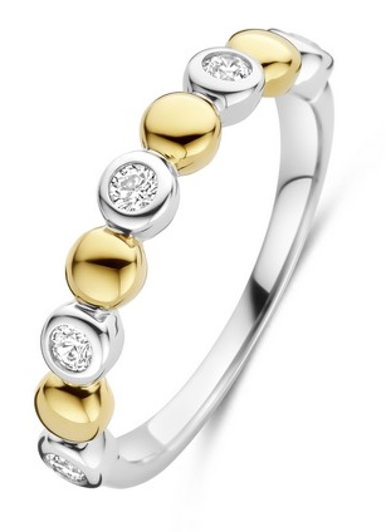 TI SENTO - Milano Dames Ring met zirkonia 12365ZY in de kleur Zilver