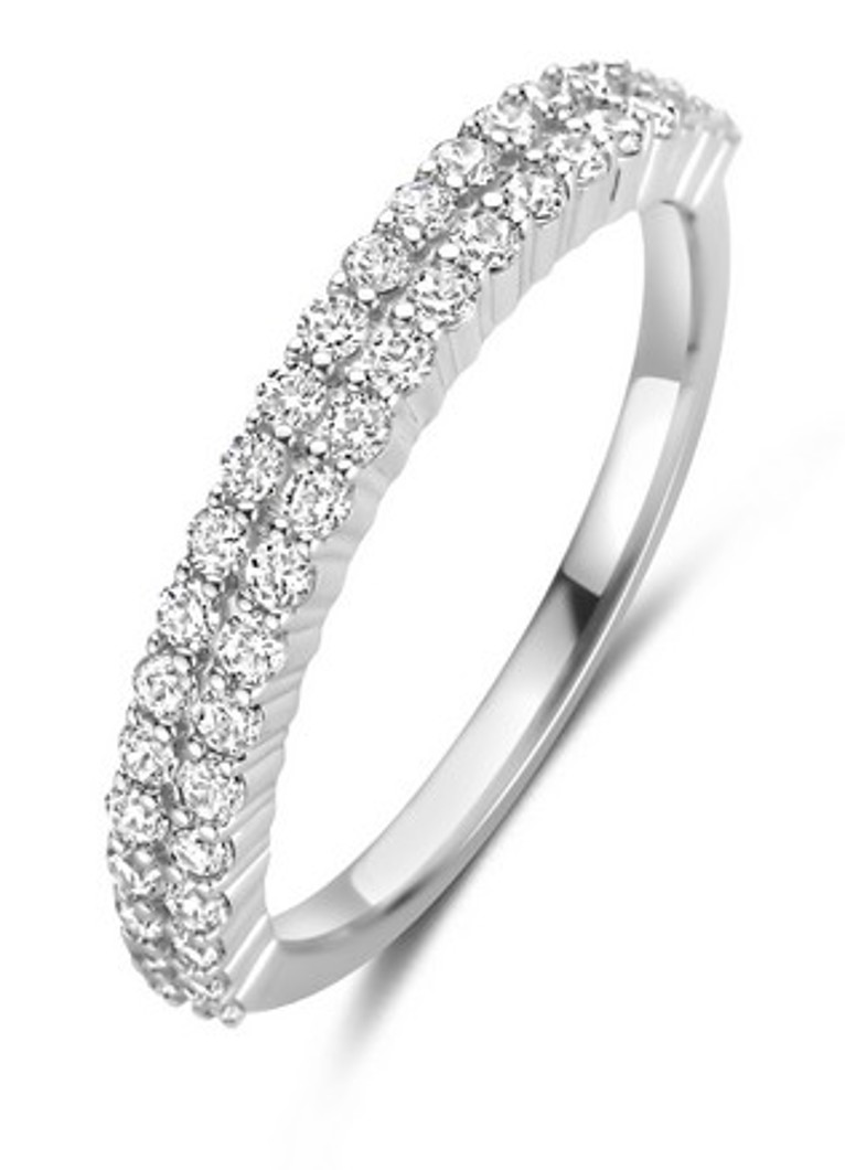 TI SENTO - Milano Dames Ring 12366ZI in de kleur Zilver