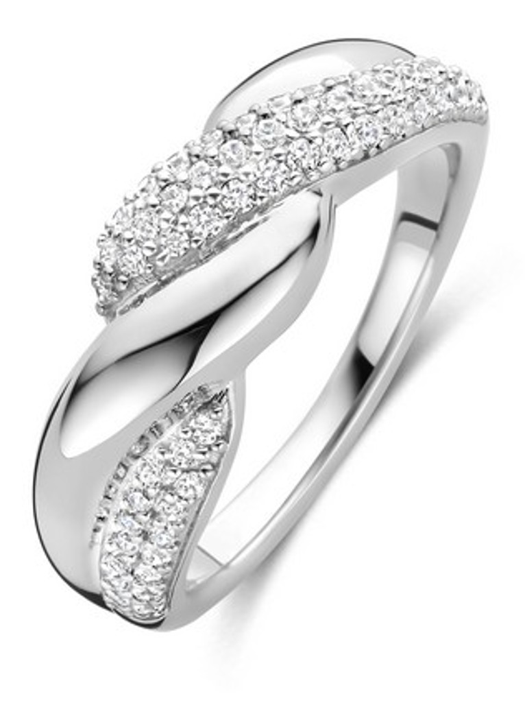 TI SENTO - Milano Dames Ring van zilver 12370ZI in de kleur Zilver
