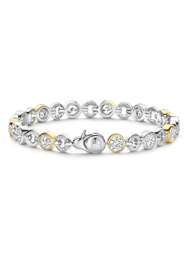 TI SENTO - Milano Dames Armband verguld 23054ZY in de kleur Zilver