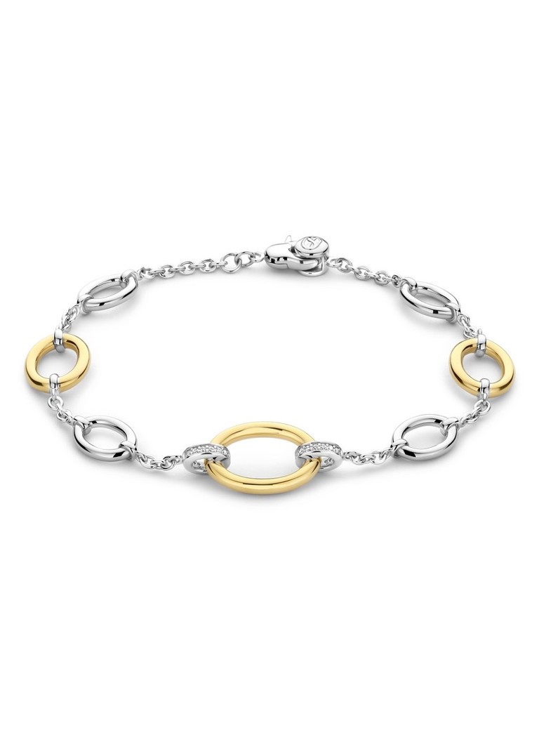 TI SENTO - Milano Dames Armband verguld 23073ZY in de kleur Zilver
