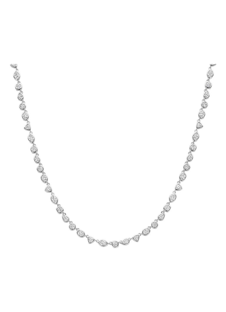 TI SENTO - Milano Dames Ketting van zilver 34076ZI in de kleur Zilver