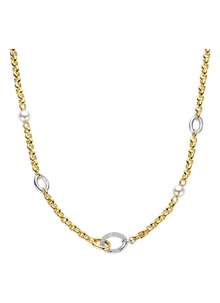 TI SENTO - Milano Dames Ketting 34096ZY in de kleur Goud