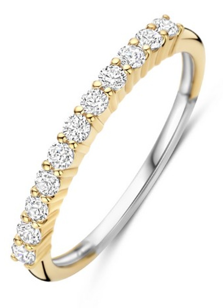 TI SENTO - Milano Dames Ring verguld 12382ZY in de kleur Goud
