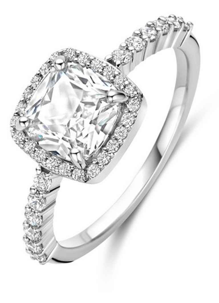 TI SENTO - Milano Dames Ring van zilver 12389ZI in de kleur Zilver