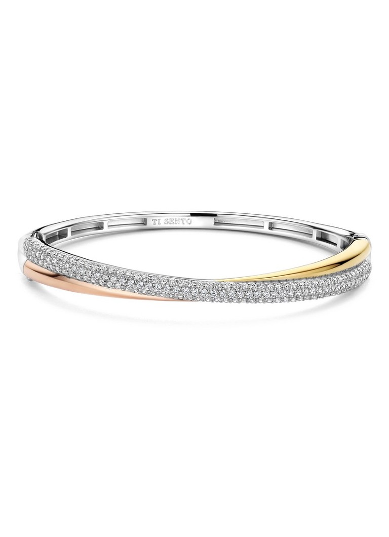 TI SENTO - Milano Dames Bangle 23071ZT in de kleur Zilver