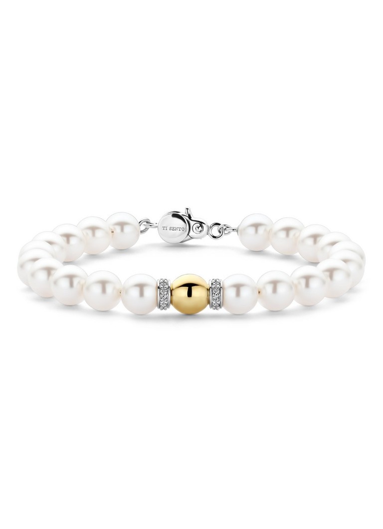 TI SENTO - Milano Dames Armband 23088YP in de kleur Zilver