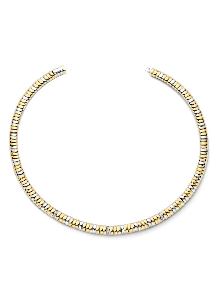 TI SENTO - Milano Dames Ketting 34100ZY in de kleur Goud