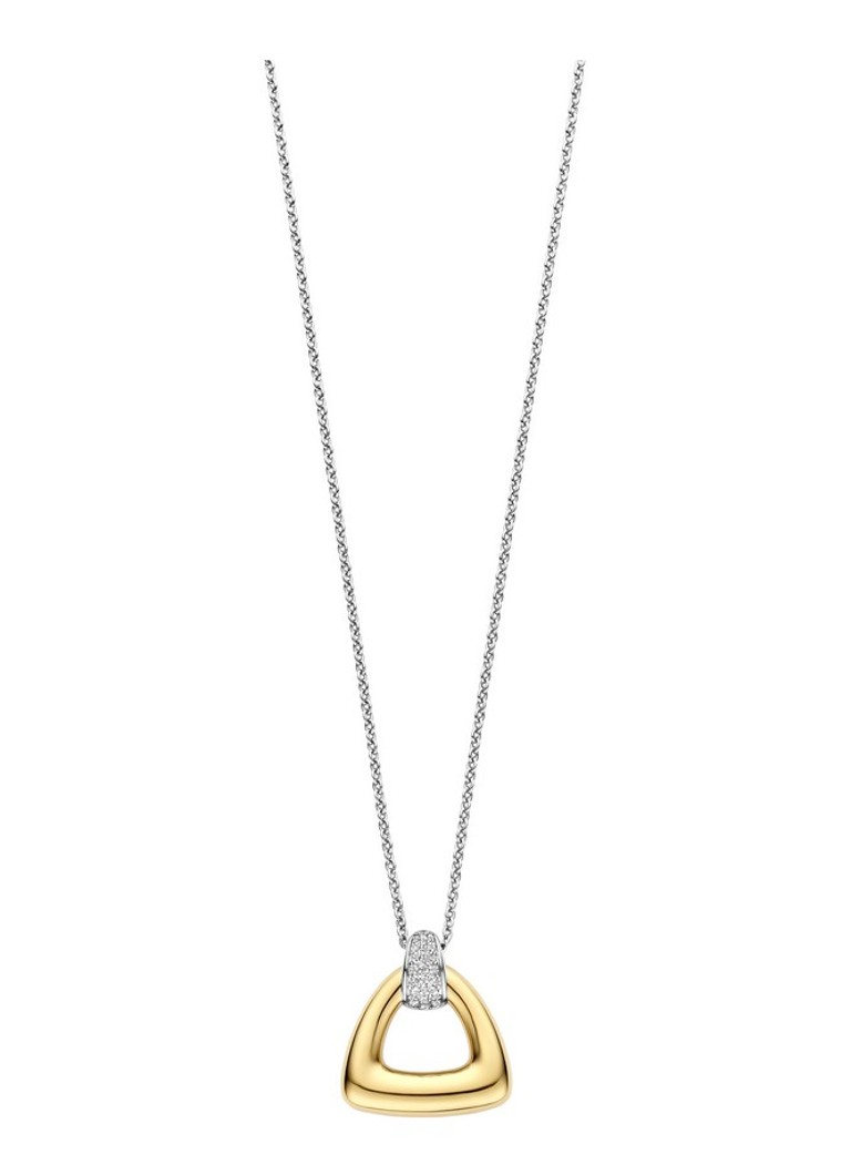 TI SENTO - Milano Dames Ketting met hanger 34108ZY in de kleur Goud