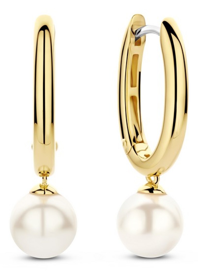 TI SENTO - Milano Dames Oorringen verguld 78043YP in de kleur Goud
