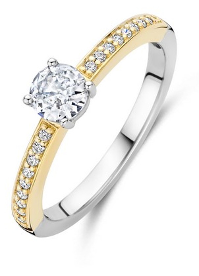 TI SENTO - Milano Dames Ring 12109ZY in de kleur Zilver