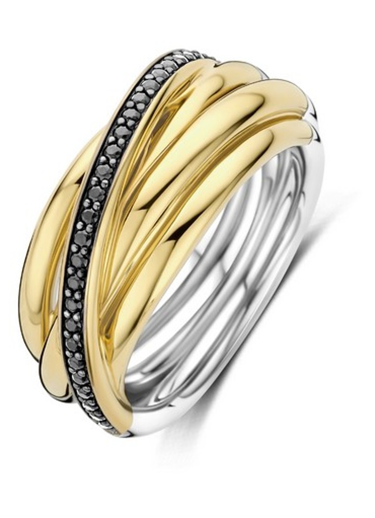 TI SENTO - Milano Dames Ring 12318BY in de kleur Goud