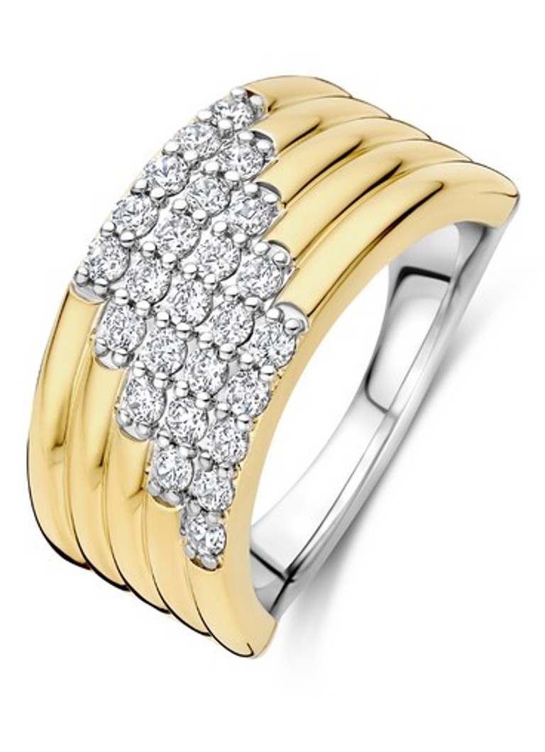 TI SENTO - Milano Dames Ring verguld 12410ZY in de kleur Goud
