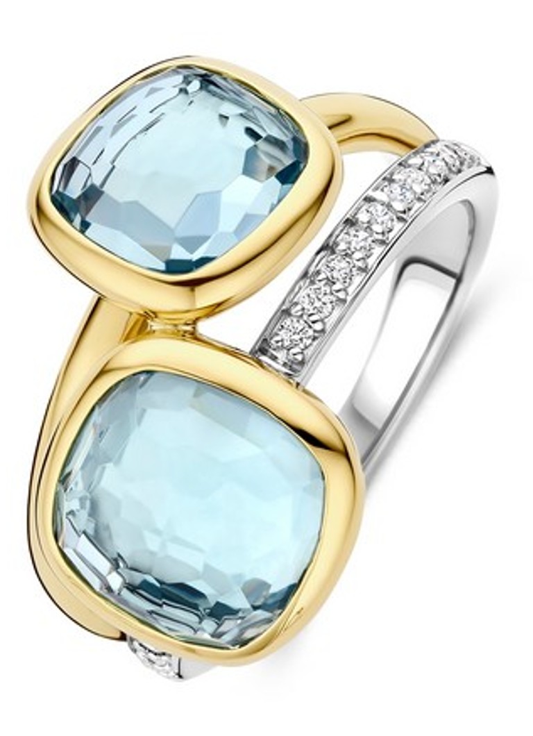 TI SENTO - Milano Dames Ring 12412TY in de kleur Goud