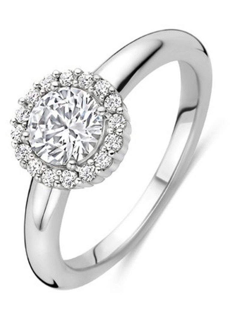 TI SENTO - Milano Dames Ring 12416ZI in de kleur Zilver