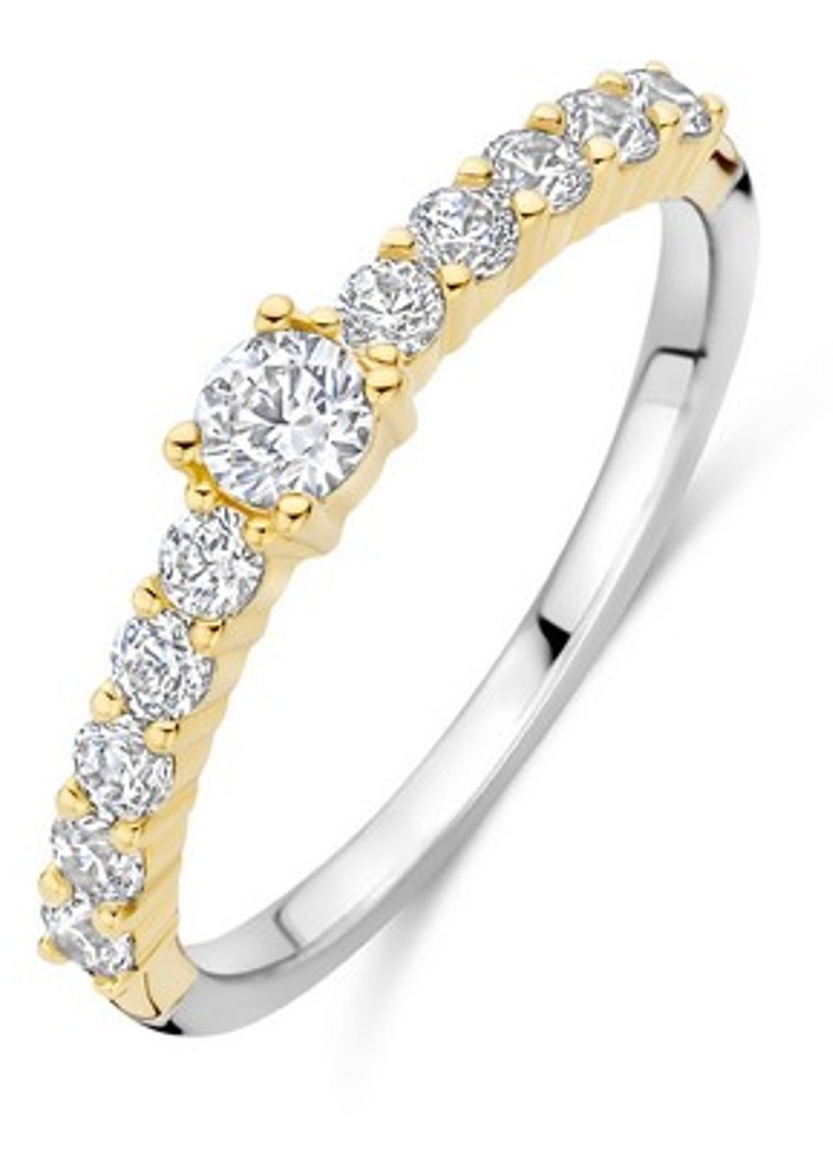 TI SENTO - Milano Dames Ring 12429ZY in de kleur Goud