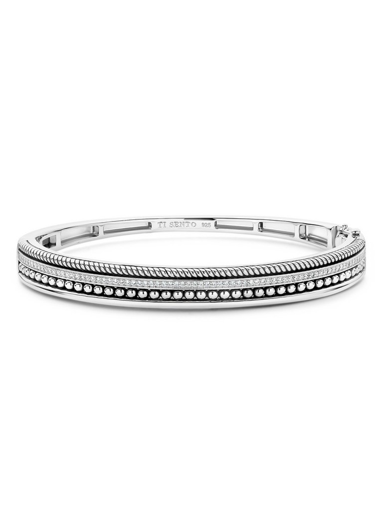 TI SENTO - Milano Dames Armband 23093ZI in de kleur Zilver