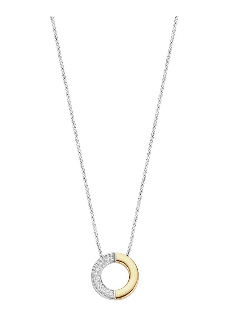 TI SENTO - Milano Dames Ketting 34120ZY in de kleur Zilver