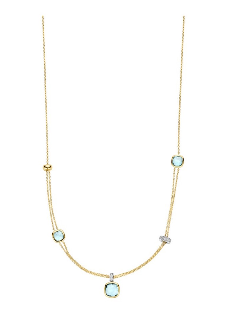 TI SENTO - Milano Dames Ketting 34122TY in de kleur Goud