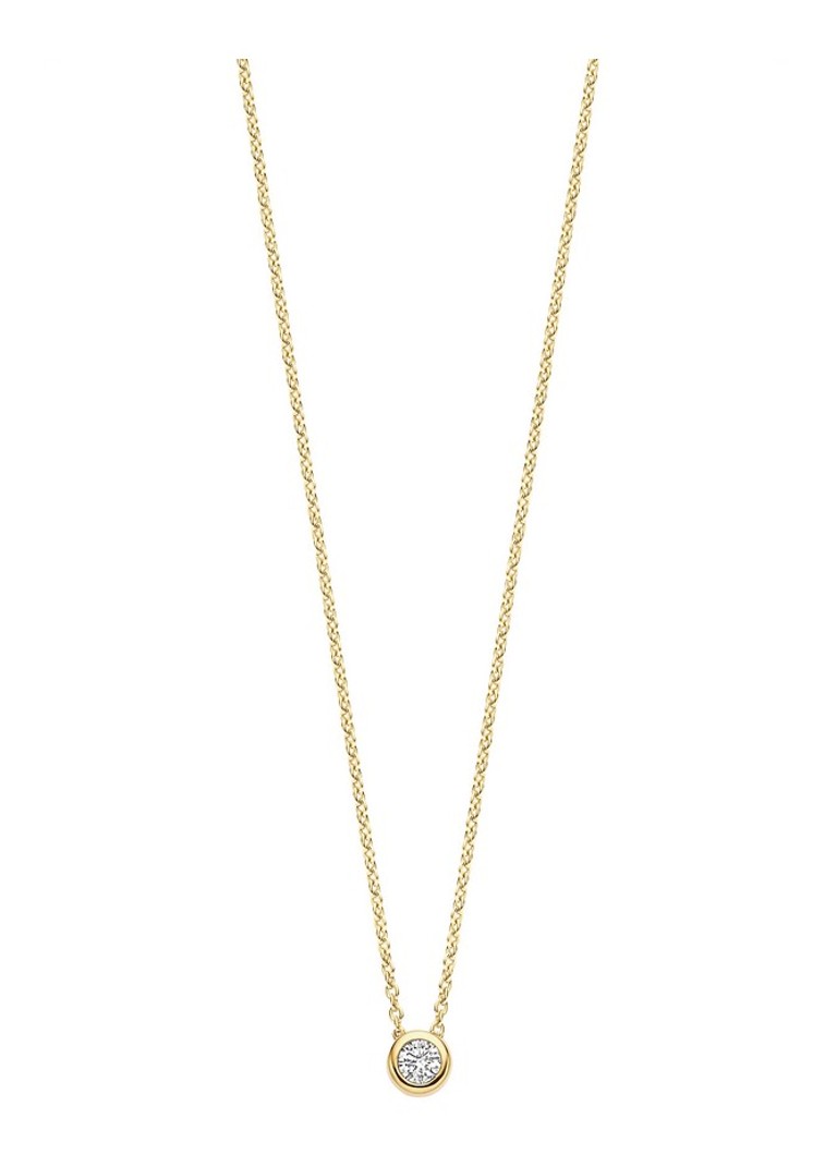 TI SENTO - Milano Dames Ketting 34124ZY in de kleur Goud